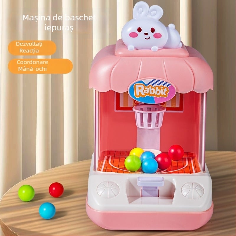 Joc de baschet pe masă pentru copii – educațional, interacțiune părinte-copil, construcție din plastic, dezvoltă coordonarea mână-ochi