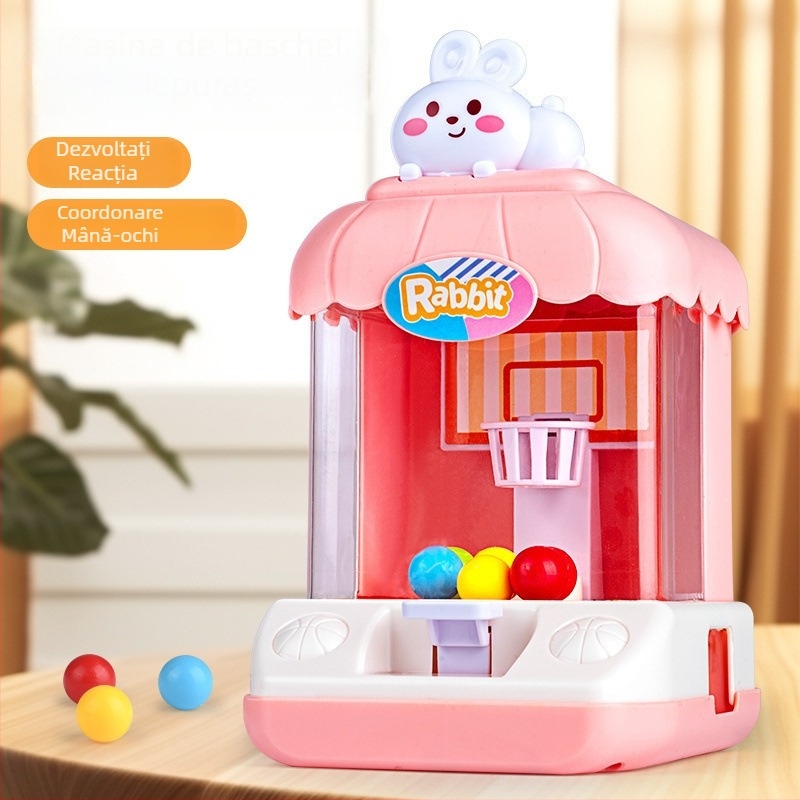 Joc de baschet pe masă pentru copii – educațional, interacțiune părinte-copil, construcție din plastic, dezvoltă coordonarea mână-ochi