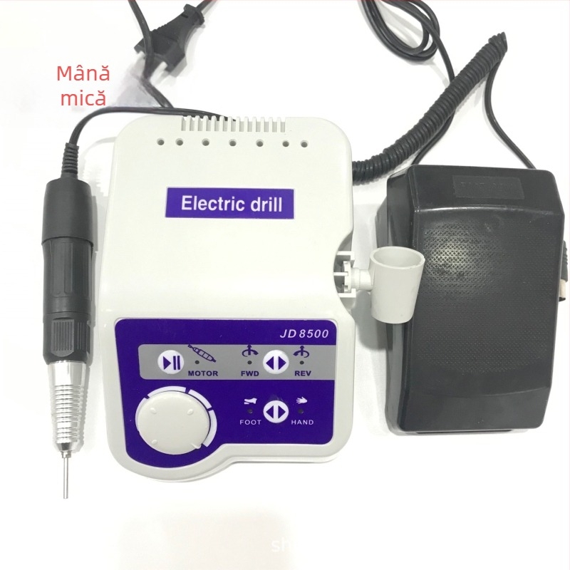 JD8500 Mașină de polizare și gravare, cu putere mare – Gravare în prelucrarea lemnului, Sculptură de jad, Instrument pentru artă de unghii, Material: plastic + oțel inoxidabil, Greutate: 1,8 kg, Pachet: 10 buc./cutie, OEM Run Caili