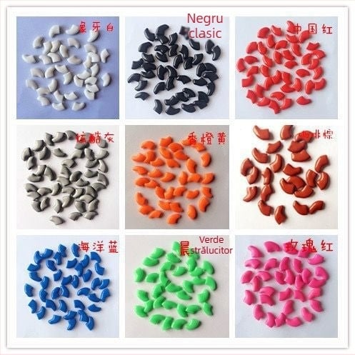 Capace de unghii pentru pisici, anti-zgâriere, din cauciuc