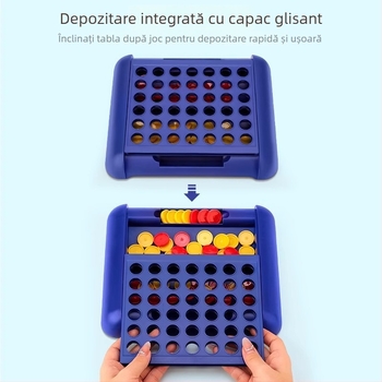 Joc de masă 3D Gomoku și Connect Four pentru copii — pentru patru jucători, material ABS, vârsta 4–35, origine Shantou, Guangdong