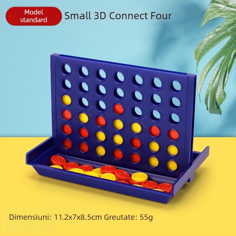 Joc de masă 3D Gomoku și Connect Four pentru copii — pentru patru jucători, material ABS, vârsta 4–35, origine Shantou, Guangdong