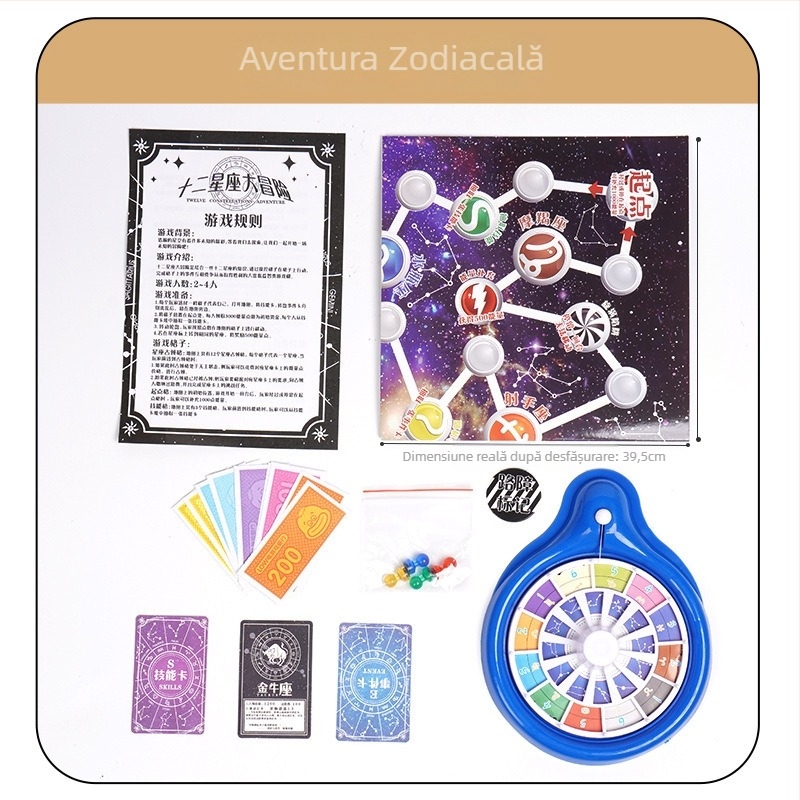 Joc de societate multiplayer Water Heroes: Provocarea celor patru anotimpuri, Aventura celor douăsprezece zodii, Joc educațional interactiv pentru familie, dezvoltare a inteligenței și coordonare mână-ochi