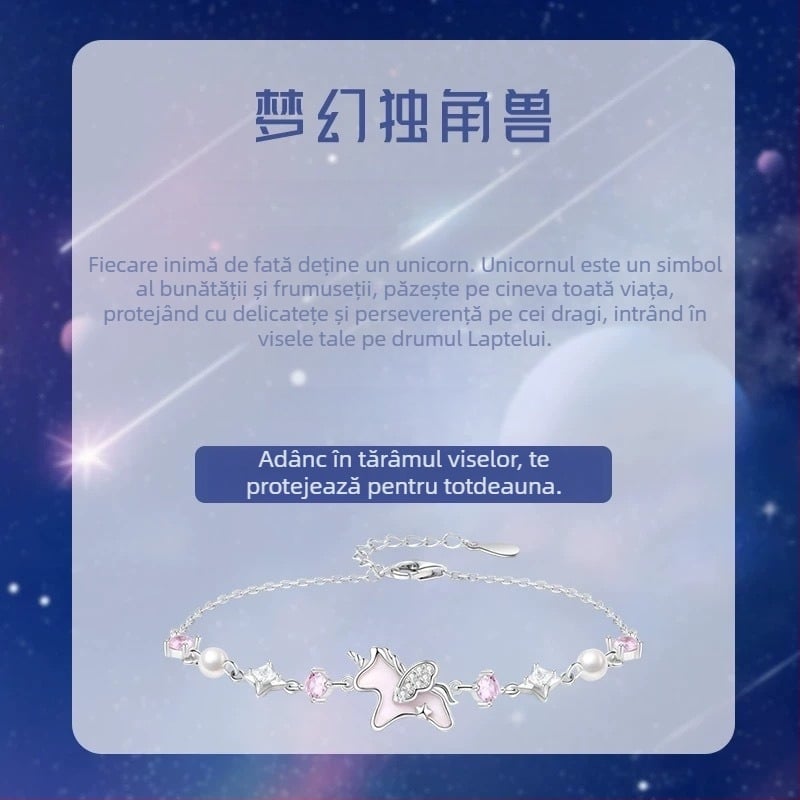 Brățară unicorn pentru femei, cupru, electroplacare, stil personalizat, Primăvara 2025