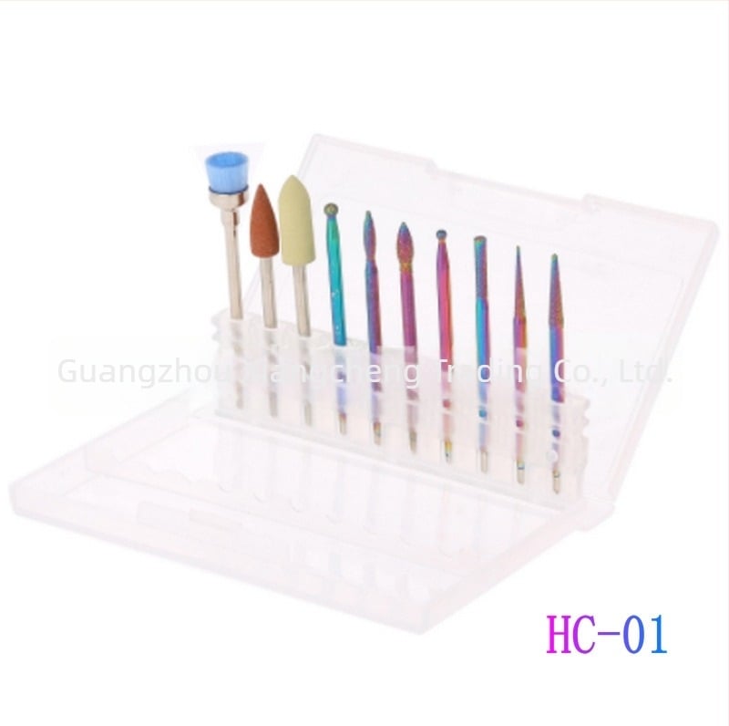 Set capete de șlefuit unghii din oțel inoxidabil, pentru instrument de șlefuire a suprafeței unghiei, 31 g, confort pentru piele, potrivit pentru toate tipurile de piele