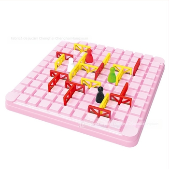 Joc de Dame pentru copii - joc de masă multiplayer, strategic și interactiv pentru familie (Material: plastic; Categorie: dame; Interacțiune părinte-copil educațional; Dezvoltare intelectuală; Vârsta 4–6 ani)