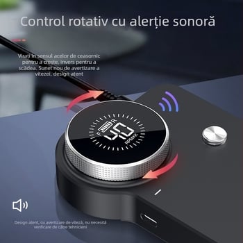 UV-902 Freză electrică pentru unghii, fără peri, cu afișaj mare și corp din metal