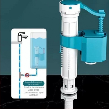 Supapă universală de intrare a apei pentru toaletă – protecție împotriva fluxului înapoi la presiune înaltă, CUPC certificat, Hanming Furniture