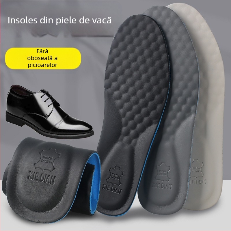 Tălpi din piele de vițel, model 202-A6, talpă întreagă cu ridicare, potrivite pentru pantofi sport, pantofi din piele, bocanci, încălțăminte casual și de lucru