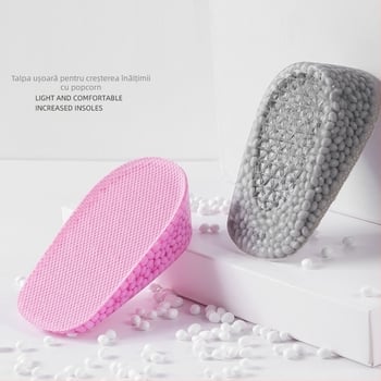 Talpă interioară de creștere a înălțimii pentru cizme, TPU, antibacteriană și deodorantă, 5 cm