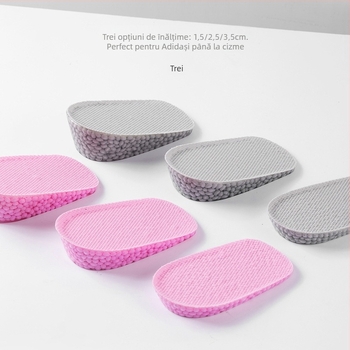 Talpă interioară de creștere a înălțimii pentru cizme, TPU, antibacteriană și deodorantă, 5 cm