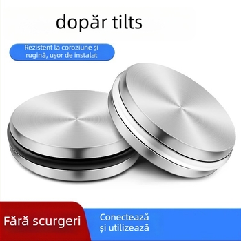 Dop pentru chiuvetă cu clapetă de etanșare – compatibilitate universală, stil modern minimalist, brand Friendly