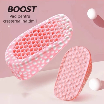 Talpă intermediară pentru creșterea înălțimii pentru sneakers, bocanci și altele | Material PU | Unisex | modele 1.5, 2.5, 3.5