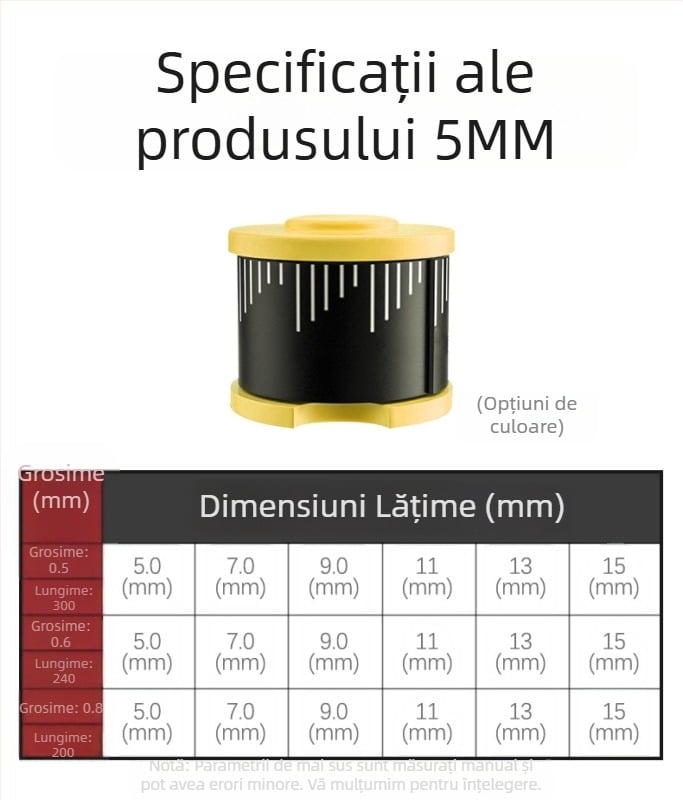 Rola de foi de plumb pentru accesorii de pescuit – plumb electrolitic ecologic, marcă Thousand Hands, etichetă privată disponibilă