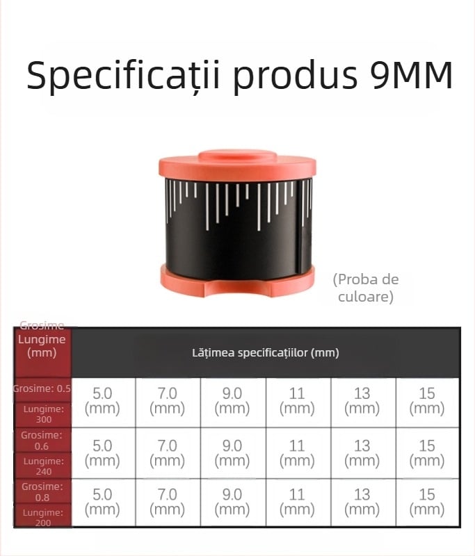 Rola de foi de plumb pentru accesorii de pescuit – plumb electrolitic ecologic, marcă Thousand Hands, etichetă privată disponibilă