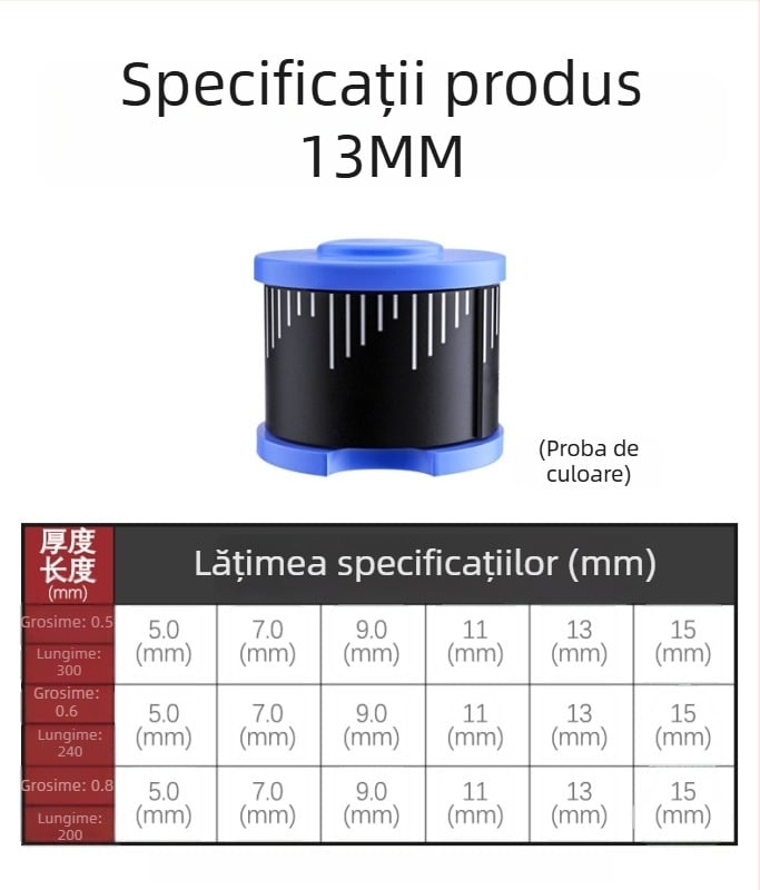 Rola de foi de plumb pentru accesorii de pescuit – plumb electrolitic ecologic, marcă Thousand Hands, etichetă privată disponibilă