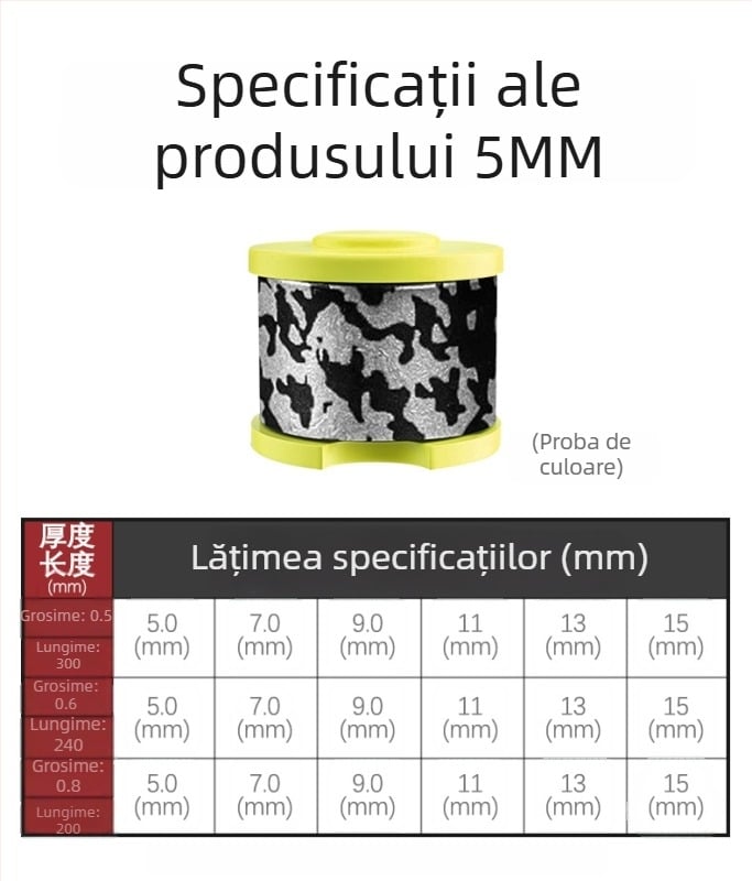 Rola de foi de plumb pentru accesorii de pescuit – plumb electrolitic ecologic, marcă Thousand Hands, etichetă privată disponibilă