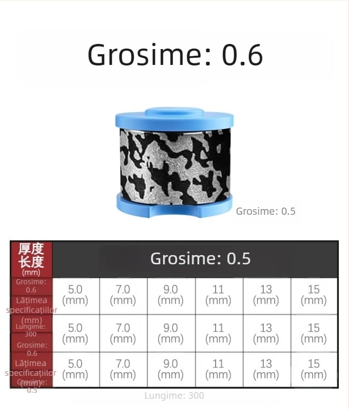 Rola de foi de plumb pentru accesorii de pescuit – plumb electrolitic ecologic, marcă Thousand Hands, etichetă privată disponibilă