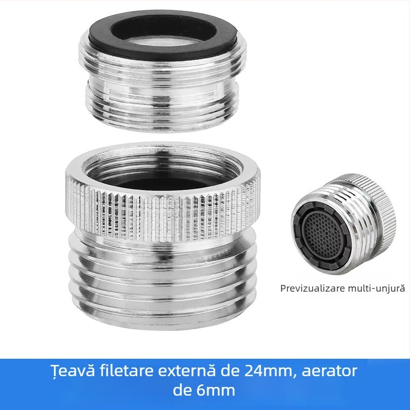 Conector pentru furtunul de grădină, corp din cupru, marca Shui muyu, design modern minimalist, gata de instalare