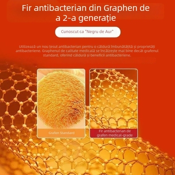 Protecții de genunchi pentru căldură și confort articular, fibre de bambus carbon, menținerea căldurii 6 ore, design pentru purtare internă, potrivite pentru alergare și alte sporturi