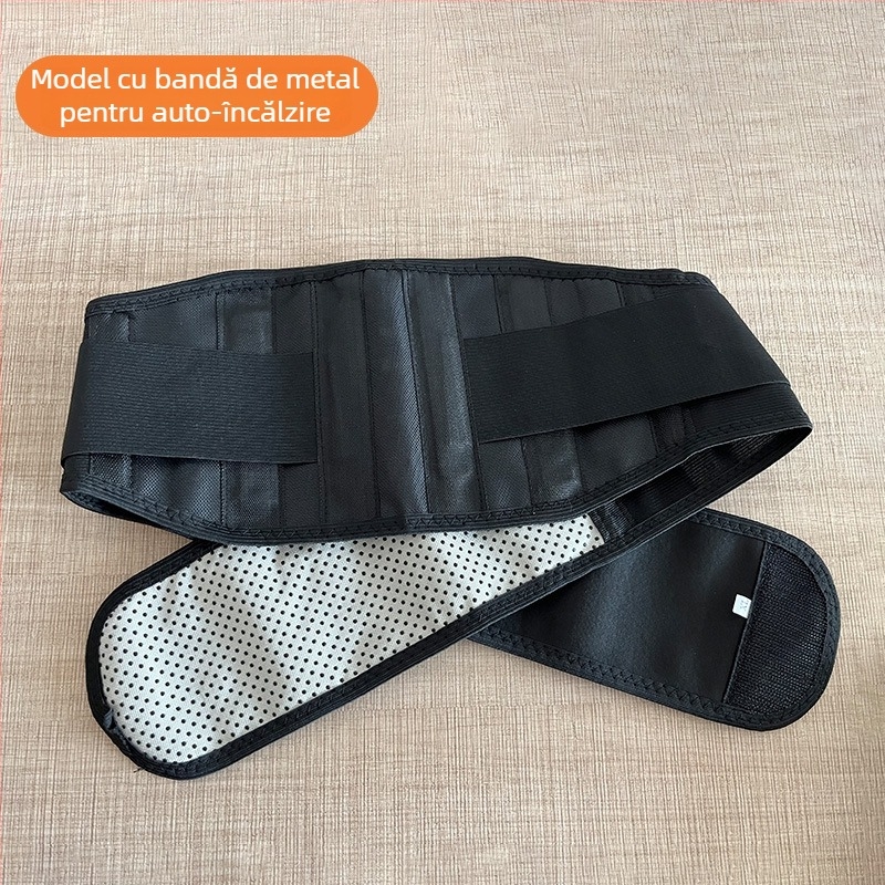 Centură de talie autoîncălzitoare cu turmalin pentru hernie de disc, protecție magnetică pentru talie, pentru sport