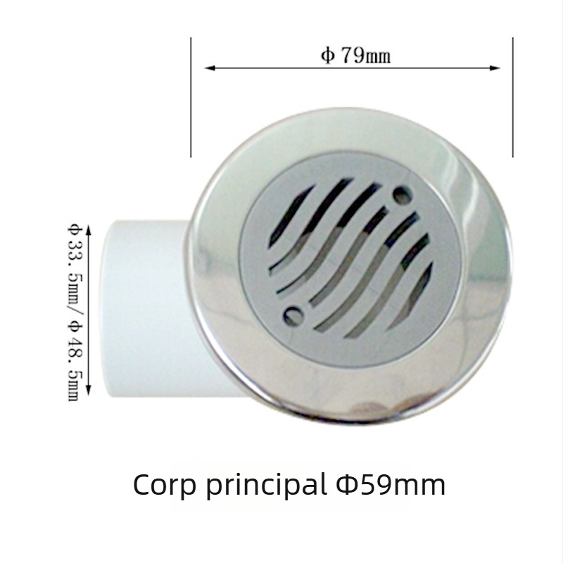 Sy-8008 Dispozitiv de supraplin pentru cadă de baie pentru bebeluți, material: oțel inoxidabil și plastic, stil modern simplu, montaj