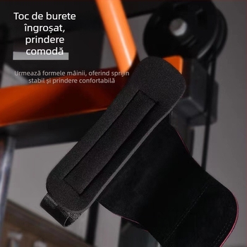 Bandă de încheietură din piele cu protecție a palmei pentru prindere – universală
