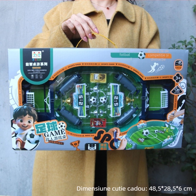 Set de jocuri de masă pentru copii — duel pentru doi jucători, material plastic; potrivit pentru copii 4–14 ani; ambalaj: cutie