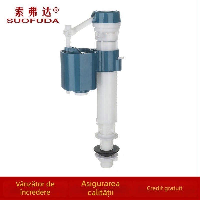 Valvă de intrare apă pentru toaletă | Material: ABS, Brand: Sofda, Mod de utilizare: alimentare și evacuare automată a apei, Procesare: formare plastică