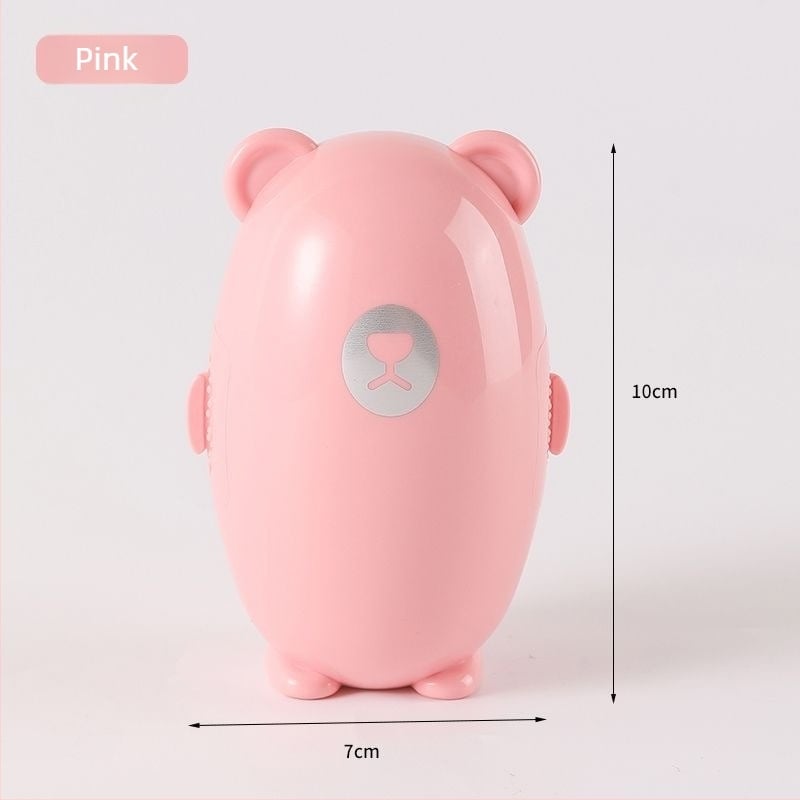 Îndepărtător de păr pentru animale de companie – Role ovală cu design de desene animate, lavabil, portabil, din plastic, Brand Youren, Vara 2024, stil modern minimalist