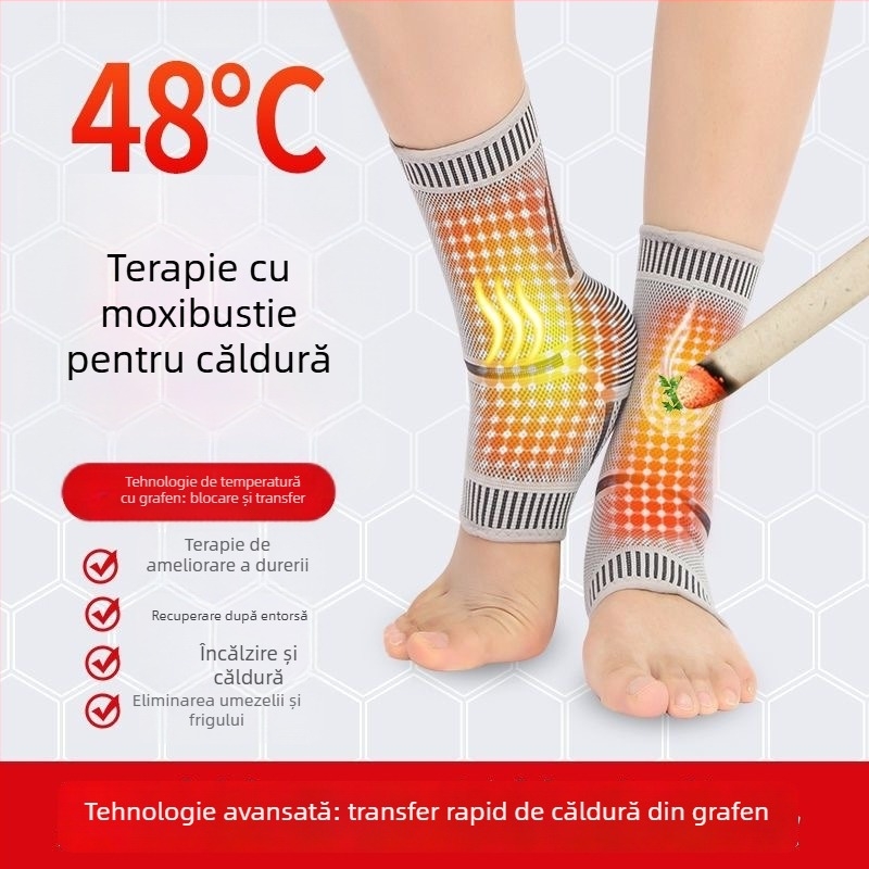 Fixator de gleznă din nylon pentru fotbal, protecție și susținere a glezei, unisex