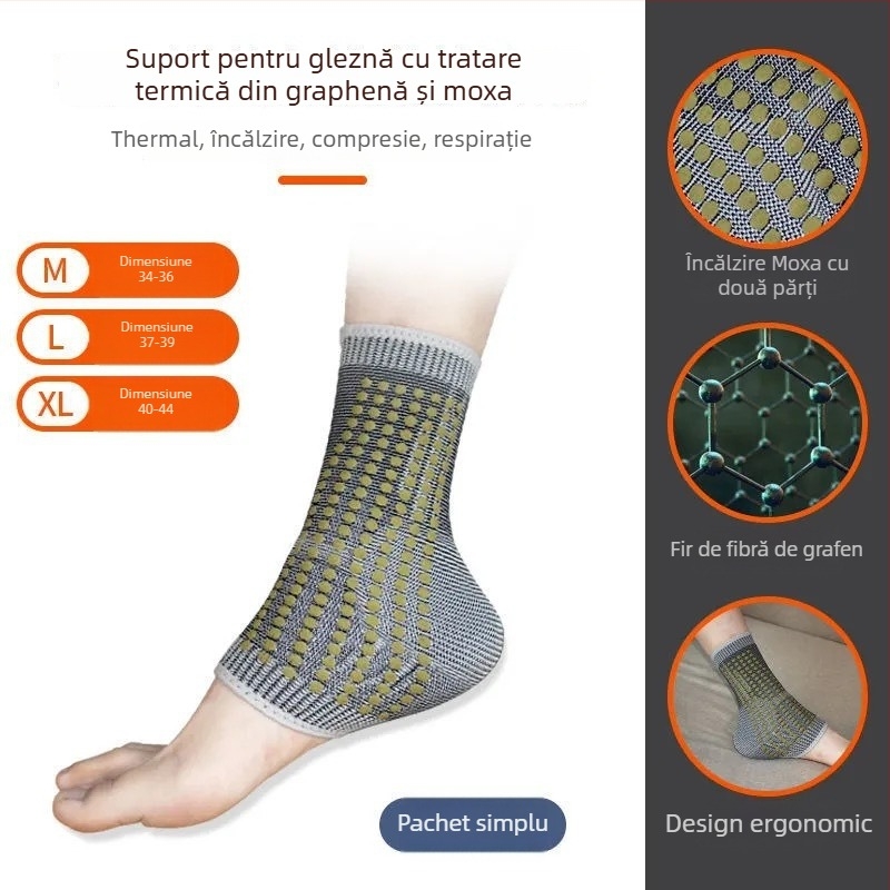 Fixator de gleznă din nylon pentru fotbal, protecție și susținere a glezei, unisex