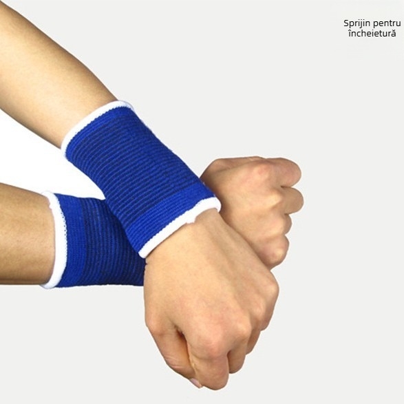 Set protecții pentru genunchi, coate și încheieturi – protecție din fibre de poliester, utilizare universală