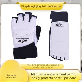 Echipament de protecție pentru copii Taekwondo: protecție pentru palme, încheieturi și cot; corp din burete; pachet de 100 buc.; potrivit pentru box, Taekwondo, Sanda și lupte