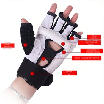 Echipament de protecție pentru copii Taekwondo: protecție pentru palme, încheieturi și cot; corp din burete; pachet de 100 buc.; potrivit pentru box, Taekwondo, Sanda și lupte