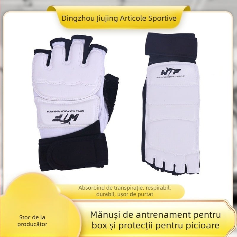 Echipament de protecție pentru copii Taekwondo: protecție pentru palme, încheieturi și cot; corp din burete; pachet de 100 buc.; potrivit pentru box, Taekwondo, Sanda și lupte