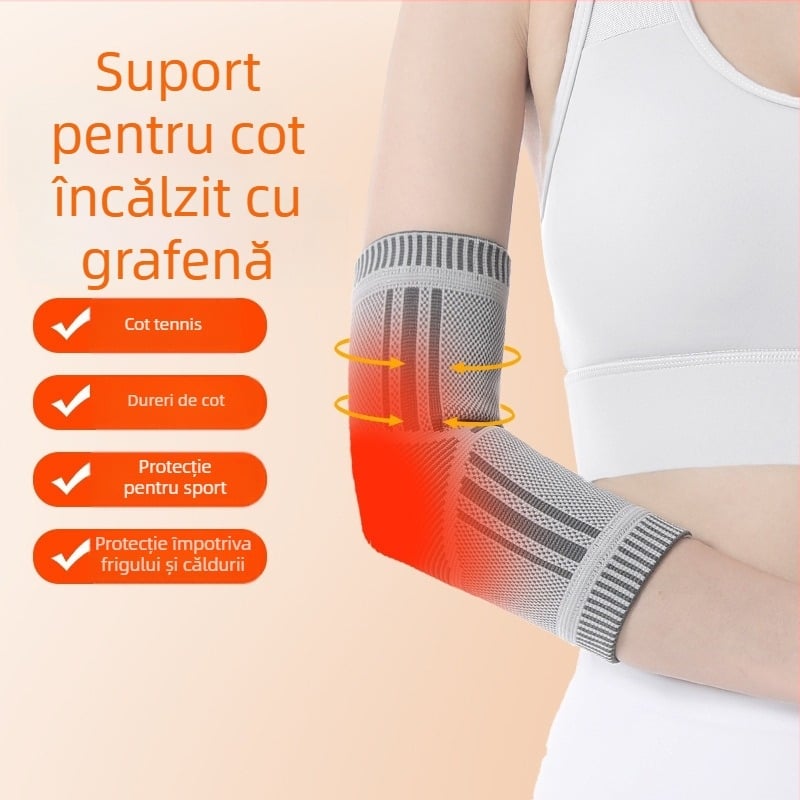 Protecție pentru cot cu fibră de grafen pentru protecție universală la badminton