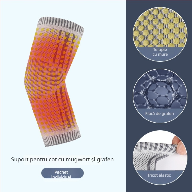 Protecție pentru cot cu fibră de grafen pentru protecție universală la badminton