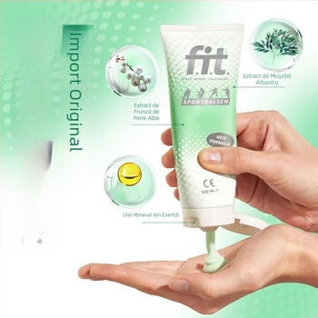 Cremă protectoare sportivă pe bază de latex pentru genunchi, gleznă, cot, încheietură și umăr – utilizare generală