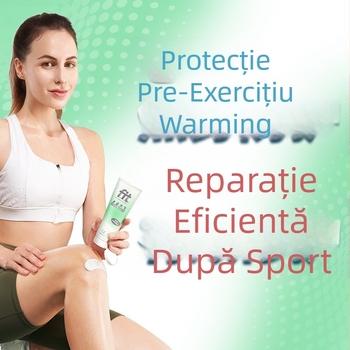 Cremă protectoare sportivă pe bază de latex pentru genunchi, gleznă, cot, încheietură și umăr – utilizare generală