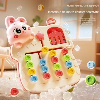 Joc educațional-puzzle pentru copii cu recunoaștere de culoare și gândire logică (Material: plastic; Vârsta: 4–6 ani; Ambalare: pungă; 3C: 2024152202054298)