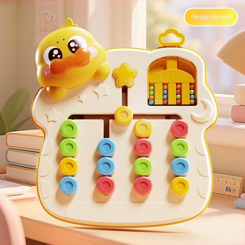 Joc educațional-puzzle pentru copii cu recunoaștere de culoare și gândire logică (Material: plastic; Vârsta: 4–6 ani; Ambalare: pungă; 3C: 2024152202054298)