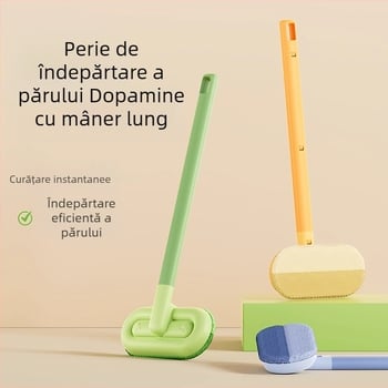 Perie pentru îndepărtarea părului de pisică, pentru canapele, paturi și covoare | Material: PP, fibre de poliester | Fără import | Nu este cadou