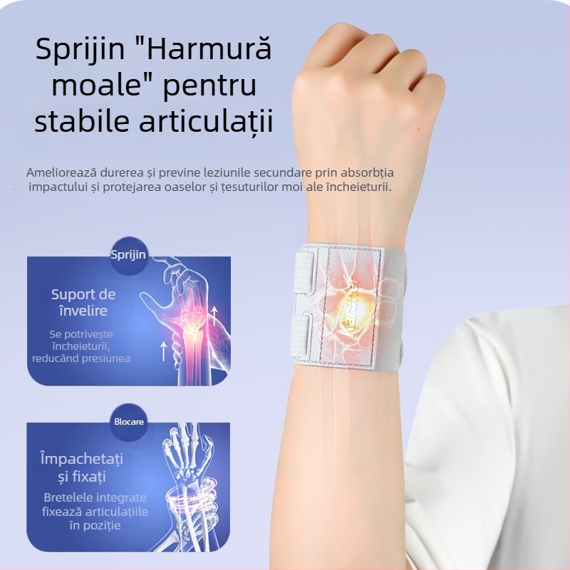 Karonel bandaj pentru încheietură din Spandex, TFCC, protecție și susținere pentru alergare, fitness, ciclism și drumeții