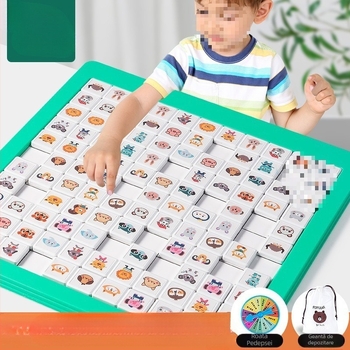 Puzzle Lianliankan pentru copii — material PU, joc de societate interactiv pentru familie, 4–6 ani, multiplayer, dezvoltare cognitivă