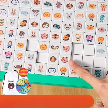 Puzzle Lianliankan pentru copii — material PU, joc de societate interactiv pentru familie, 4–6 ani, multiplayer, dezvoltare cognitivă