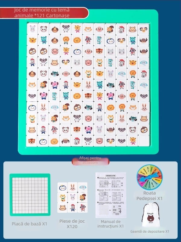 Puzzle Lianliankan pentru copii — material PU, joc de societate interactiv pentru familie, 4–6 ani, multiplayer, dezvoltare cognitivă