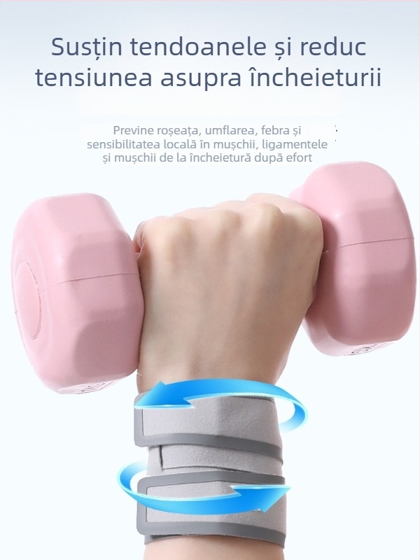 Sennray bandă pentru încheietura mâinii, țesătură din plasă respirabilă, absorbant de transpirație, protecție împotriva entorselor, potrivire universală pentru fitness și sport