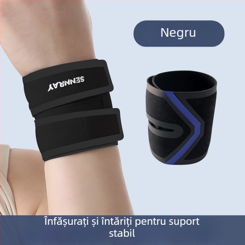Sennray bandă pentru încheietura mâinii, țesătură din plasă respirabilă, absorbant de transpirație, protecție împotriva entorselor, potrivire universală pentru fitness și sport