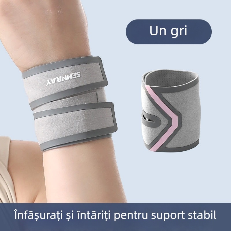 Sennray bandă pentru încheietura mâinii, țesătură din plasă respirabilă, absorbant de transpirație, protecție împotriva entorselor, potrivire universală pentru fitness și sport